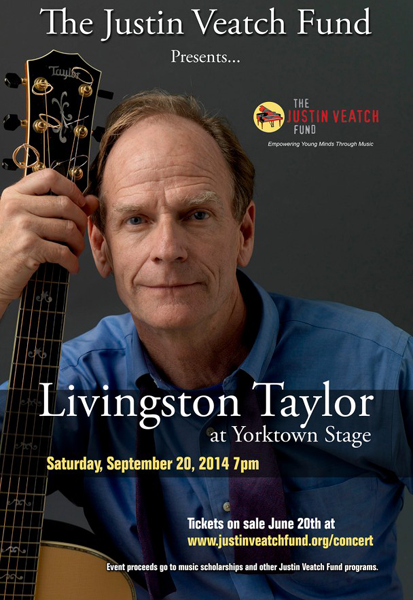 Justin Veatch Fund Presents Livingston Taylor - sml_liv_taylor_poster
