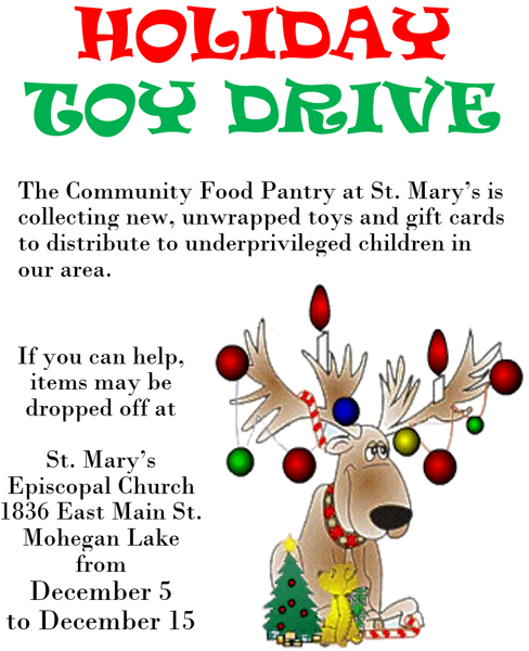 Holiday Toy Drive Flyer