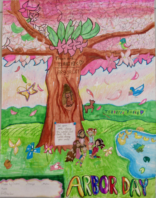 Arbor Day Poster Contest Town of Yorktown New York